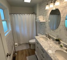 #Bathroom Bathroom Remodel in Muncie, Indiana