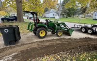 Tractor work grading - Property preservation