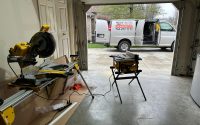Carpentry - Baseboard trim installation