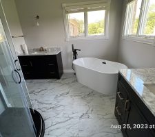 #Bathroom Bathroom Remodel in Daleville, Indiana