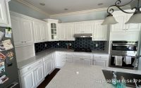 #Tile Custom Tile Backsplash Installation