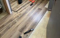 #Flooring LVP Flooring Installation In Progress