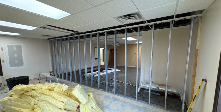 #Commercial #Wall Commercial Metal Stud Wall Installation