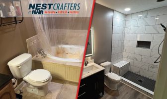 Custom Tiled Shower and Bathroom Renovation